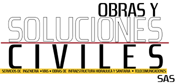 Logo obras y soluciones civiles